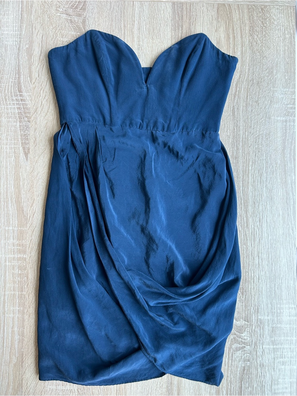 Zimmerman Silk Blue Strapless 1